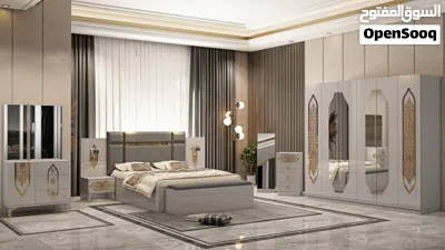 غرف نوم تركي 10 قطع شامل التركيب والدوشق الطبي مجاني 4