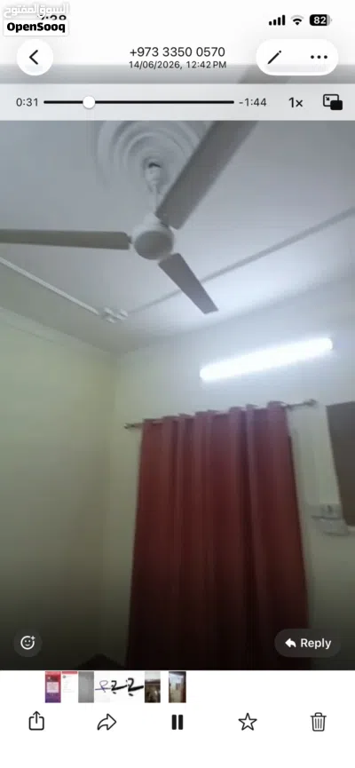 Flat for rent in Muharraq 110bd 4