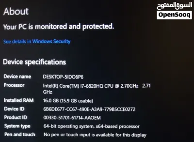 للبيع HP ZBook 17 g3 3