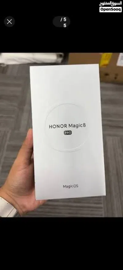 للبيع: HONOR Magic 8 Pro جهاز HONOR Magic 8 Pro بحالة ممتازة جداً، استخدام شخصي ونظيف 3