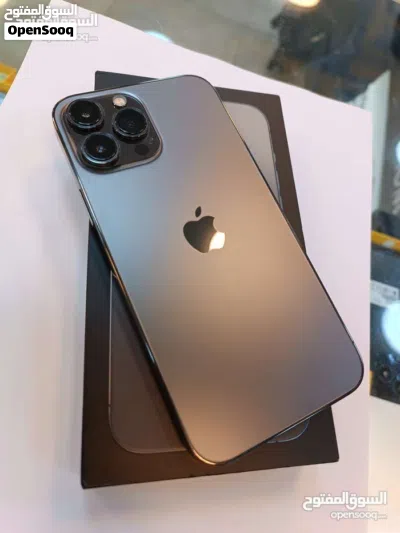 IPHONE 13 PRO MAX ( 128GB ) USED /// آيفون 13 برو ماكس ذاكرة 128 مستعمل وكاله 3