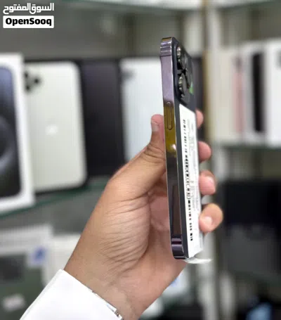 عرض خااص : iPhone 14 pro 128gb هاتف بحالة الوكالة بدون اي شموخ أو مشاكل مع ضمان و ملحقات و بأقل سعر 3