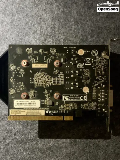 كرت شاشة PNY GTX 1650 4GB OC (للبيع كـ "قطع غيار" أو "للصيانة") 3