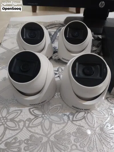 جهاز كاميرات مراقبه 5 ميجا مع 4 كاميرات مع شاشة 22 إنش مع هارديسك 500 3