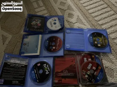 للبيع مجموعة ألعاب PS4 وPS5 بحالة ممتازة 2