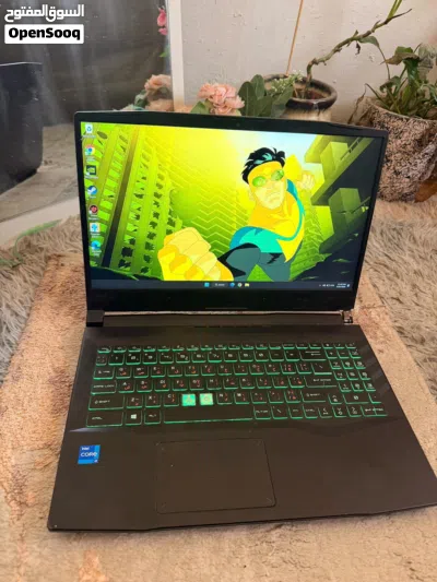 لابتوب Msi pulse GL66 i7 11800 rtx3060 4