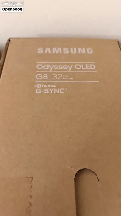 SAMSUNG Odyssey G8 32" G80 UHD OLED Gaming Monitor with Smart features 240Hz Refresh 4