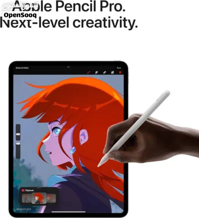 Apple Pencil Pro Pixel-Perfect Precision, Tilt and Pressure Sensitivity 3