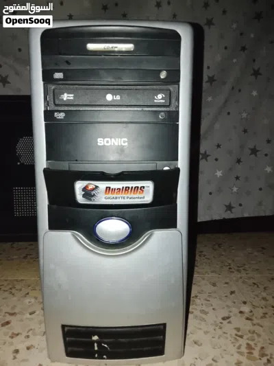كمبيوتر بنوع Gigabyte ممتاز للإستخدامات الخفيفة وبسعر مناسب بمعالج خفيف core i2 يفي للدراسة واللعب 2