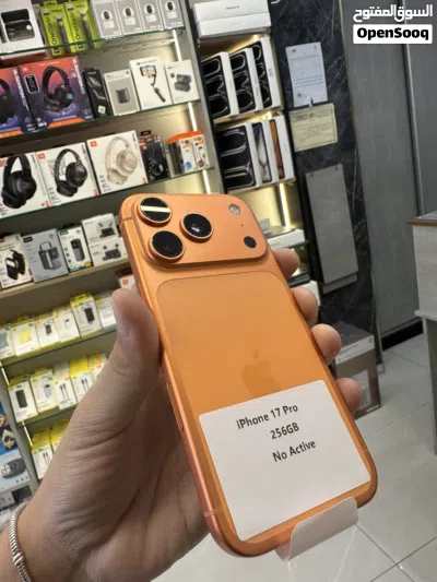 iPhone 17 Pro 256GB Orange No Active جديد بسعر قوي 2