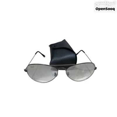Authentic Ray-Ban Aviator Mirror Sunglasses Glass Lenses 58-14 w/ Original Case 3