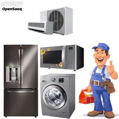AC service refrigerator washing machine dishwasher cooking burner repairing service plumbing electri 2