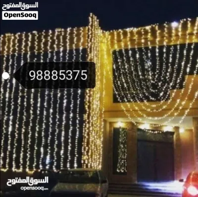 زينه اضاه اعراس للاجار باسعار مناسبه 3