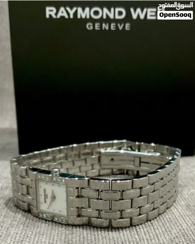 RAYMOND WEIL Geneve MOP Dial (Mother Of Pearl ) 5886 With 12 Diamond Ladies Quartz Watch 3
