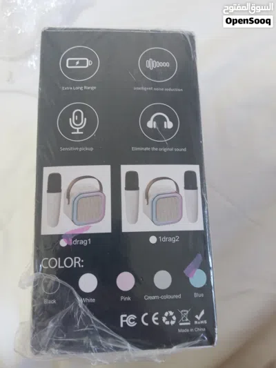 للبيع: Colorful karaoke sound system (موديل K12) جديدة تماماً وفي تغليف المصنع (لم تفتح بعد)! 2