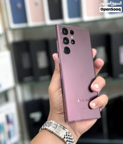 عرض خاص : Samsung S22 ultra 512gb بالذاكرة العملاقة هاتف نظيف بحالة الوكالة بدون اي شموخ أو مشاكل 4