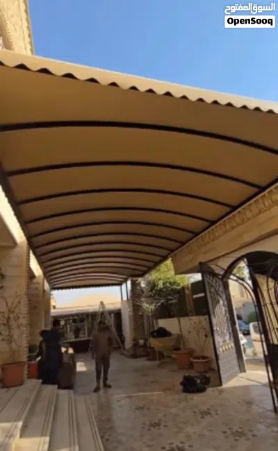 وتركيب المظلات ولهناجر وسواتر و ساندوتش بانل 3