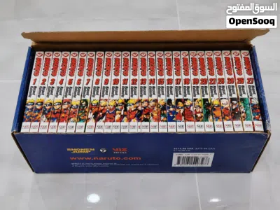 NARUTO MANGA BOX SET PACKAGE COMPLETE PACKAGE INCLUDED! Naruto Manga Volumes 1–27 2