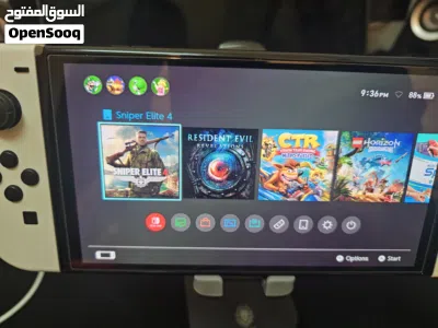 نينتندو سويتش OLED اوليد أبيض مهكر 3
