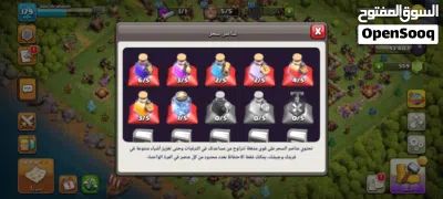 clash of clans account town 16 2