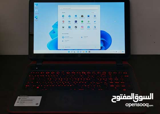 Hp Pavilion 15 GAMING RED Touch Screen 6 GB RAM/500GB HDD