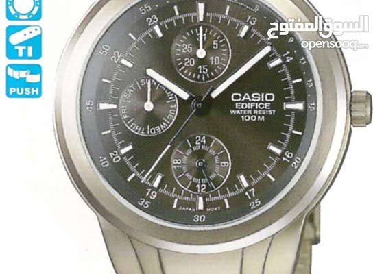 casio edifice titanium