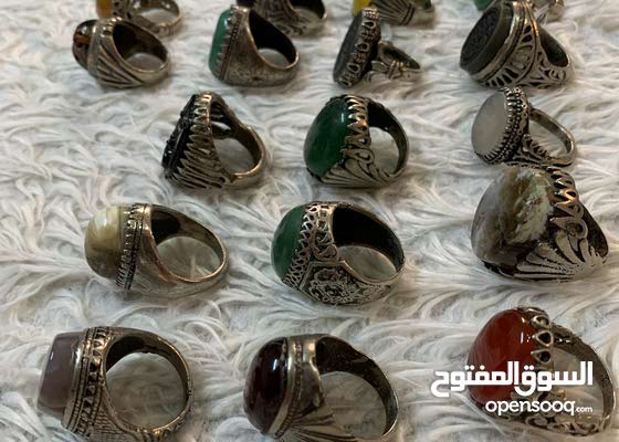 خواتم فضة انتيك ايراني يدوي - (175720837) | السوق المفتوح