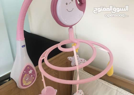 chicco cot mobile pink