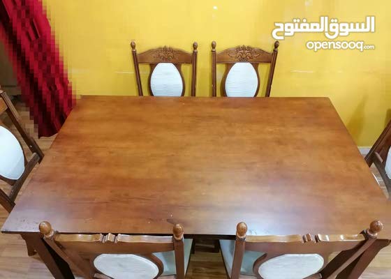 dining table with 6 chairs for sale