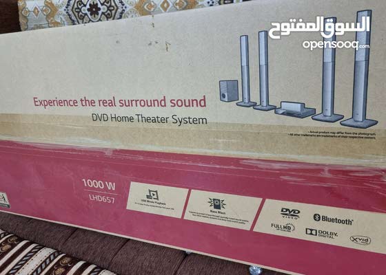 للبيع مسرح منزلي LG : Audio & Video Home Theater Used : Al Dakhiliya Manah  196303631 : OpenSooq