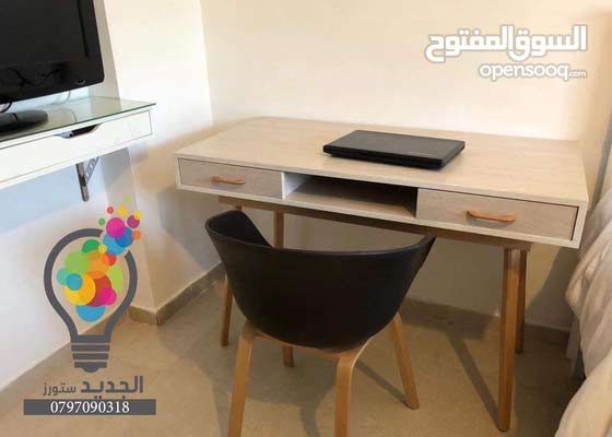 مكاتب دراسية حديثة بألوان أنيقة ابيض بني بيج 125589198 السوق المفتوح