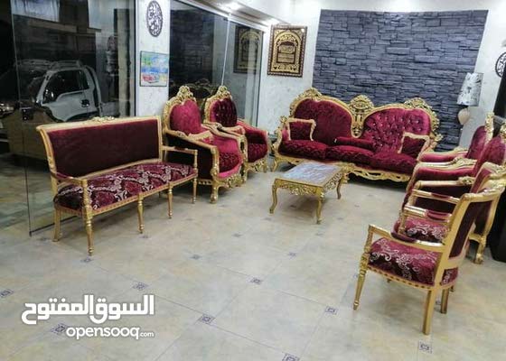 طقم كنب مصري دمياطي أثاث غرف جلوس مستعمل عمان المقابلين 155875855 السوق المفتوح