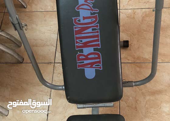 جهاز تمرين المعدة في حالة ممتازة خمسة مستويات مبتدا متوسط متقدم