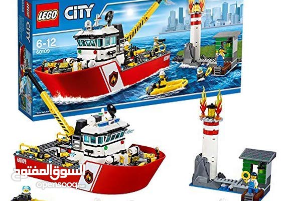 lego fire ship