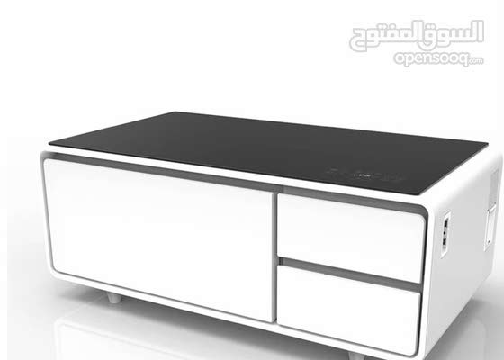 smart table with refrigerator and more
