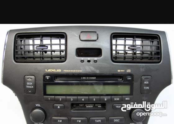 2002-2005 Lexus ES300 Factory 6 Disc Tape CD Player Radio