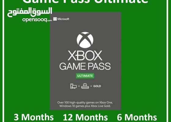 12 month xbox ultimate game pass