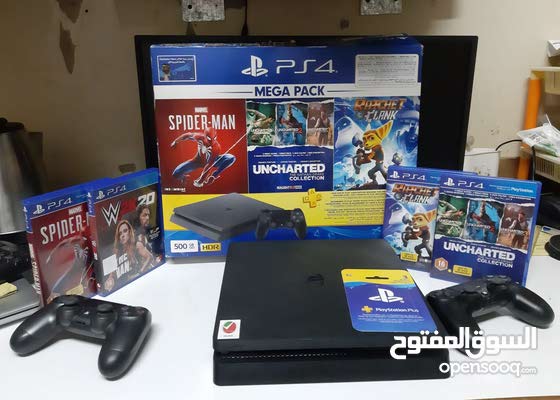 Sony PlayStation 4 500GB with 2 controller and PlayStation plus 3 months subscription