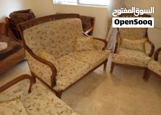 طقم كنب خشب زان للبيع 156419283 السوق المفتوح