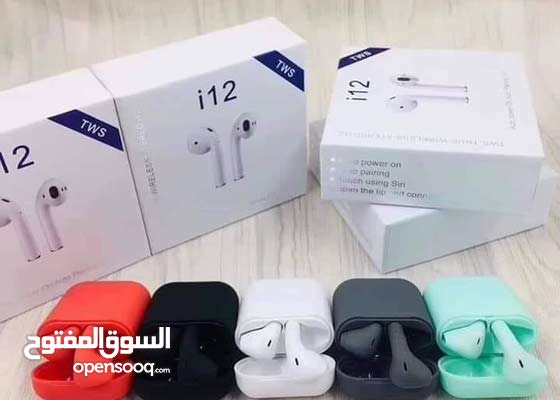 سماعة بلوتوث I12 Mobile Accessories Headsets New Benghazi Al Sarti 152464917 Opensooq