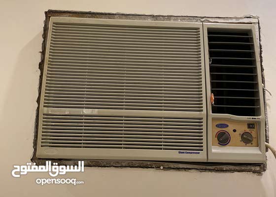 حراج الأجهزة مكيف شباك كارير 24 الف وحده عدد 2 مكيف شباك يورك 18 الف وحده