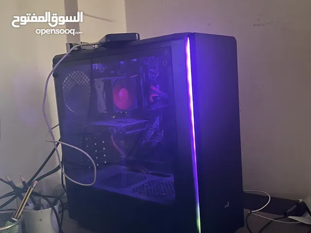 Gaming pc with setup