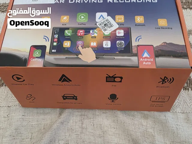 شاشة سيارة ذكية بميزة تسجيل القيادة - جديدة غير مستعملة