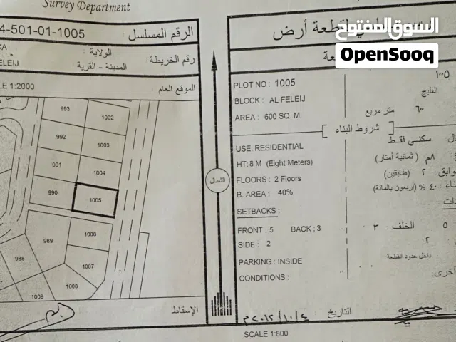 Residential Land for Sale in Al Batinah Barka