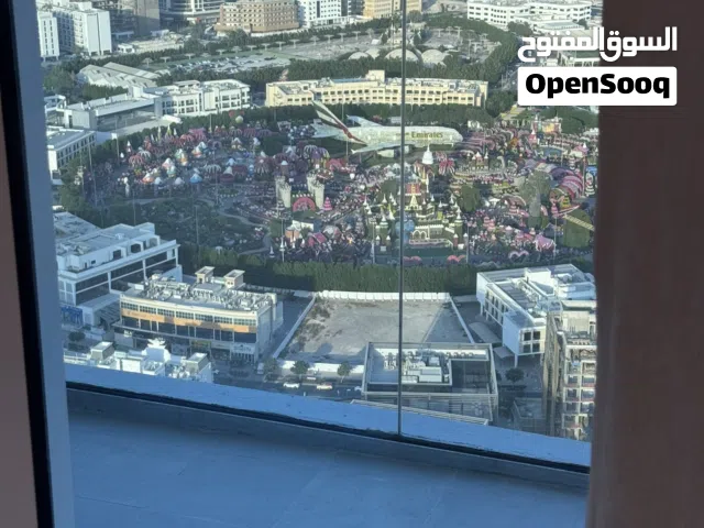 Brand new studio view Dubai miracal garden