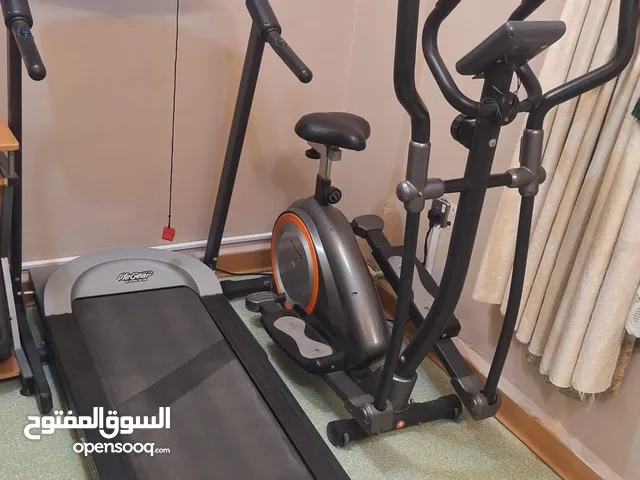 TREADMILL AND EQUIPTER CYCLE FOR EXERCISE and BICYCLE