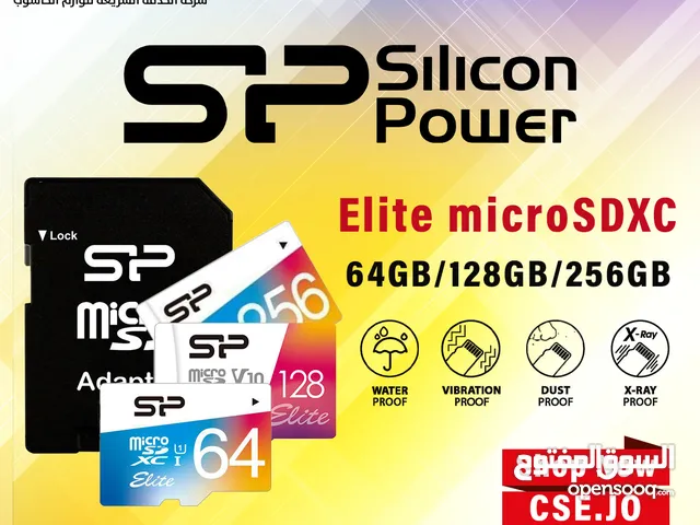 Silicon Power 256GB Elite microSDXC إس دي 256 جيجا ماكرو اليت