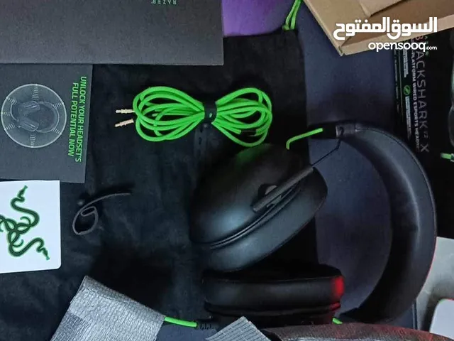 سماعة  razer blackshark v2  للبيع استعمال شهرين