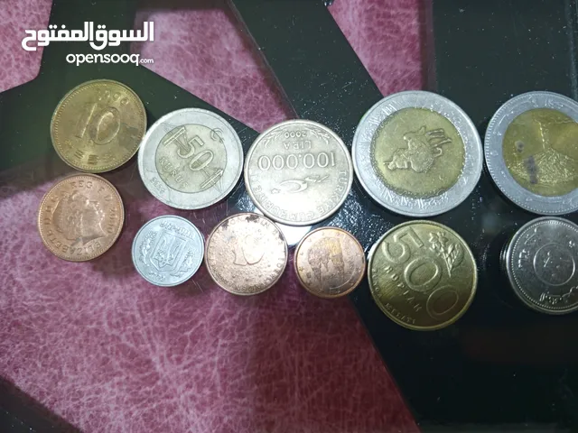 عملات معدنيه قديمة نادره تذكاريه السعر : 40د