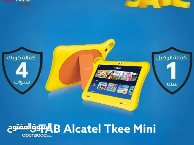 ALCATEL TKEE MINI ( 16 GB ) / 2 RAM NEW /// تاب الكاتيل تكي مني ذاكره 16 الجديد